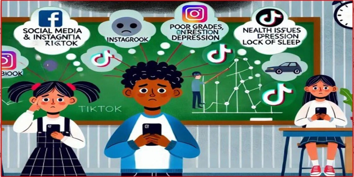 social media affects children's intelligence