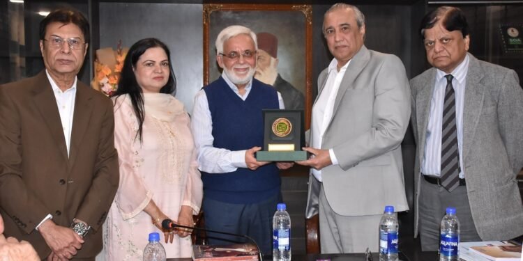 Sir Syed University Reception Honors Dr. Shaheer Khan for Global Academic Contributions